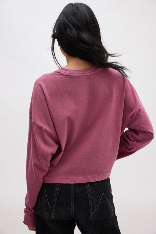 The Solin Top | Burgundy