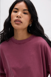 The Solin Top | Burgundy