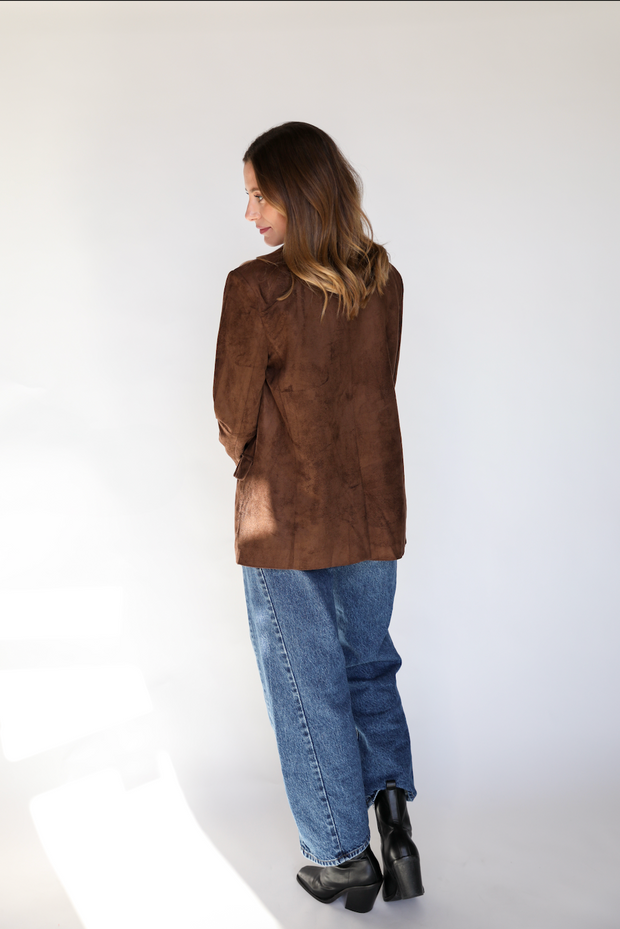 The Easton Suede Blazer