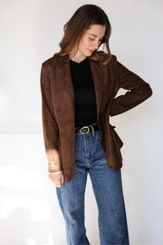The Easton Suede Blazer