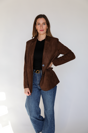 The Easton Suede Blazer