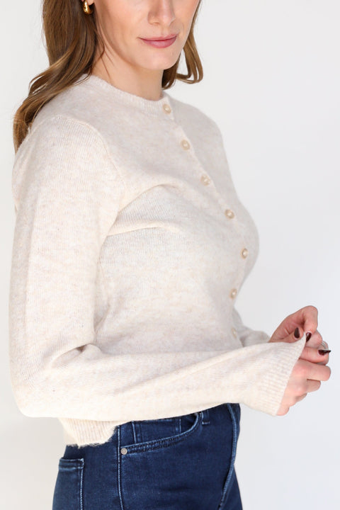 The Wren Cardigan | Cream