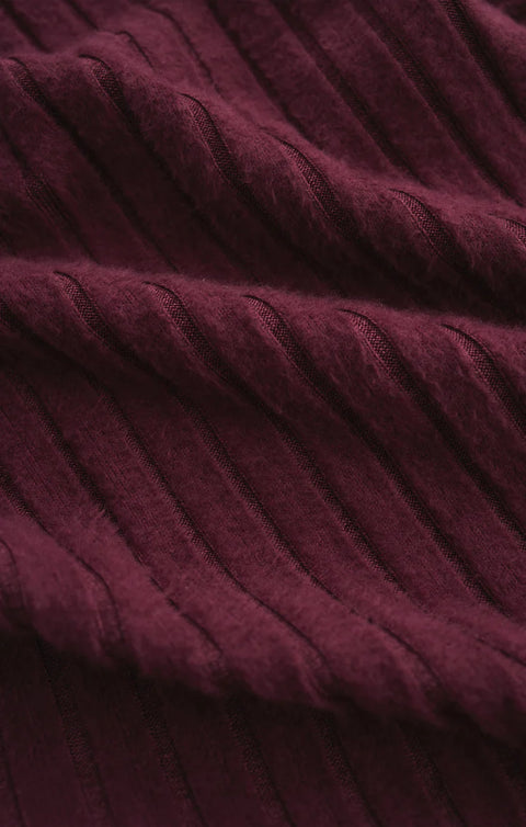 Dawn Smocked Silky Rib Pant