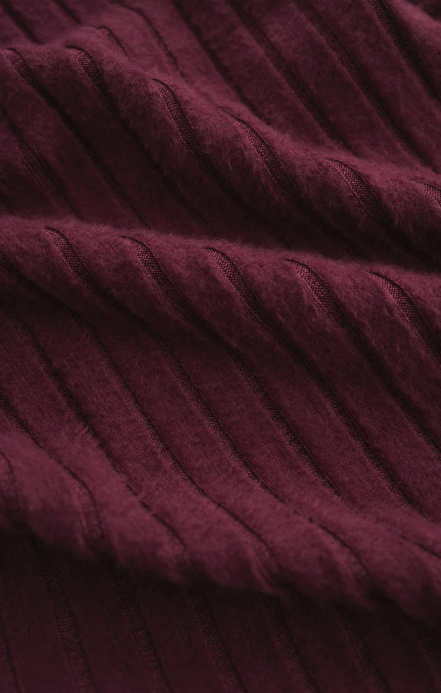 Dawn Smocked Silky Rib Pant