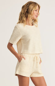 Knot Looped Terry Top