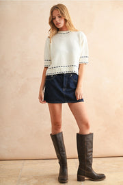 The Fairhaven Knit Tee