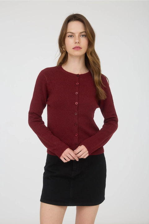 The Wren Cardigan | Wine