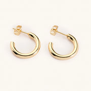 Tessa Tube Hoops - Medium