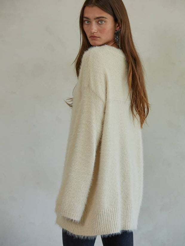 The Mia Sweater | Cream