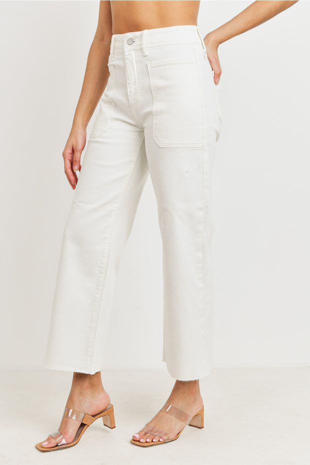 Nautical Wide Leg Pants