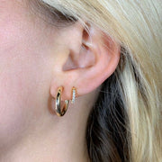 Tessa Tube Hoops - Medium