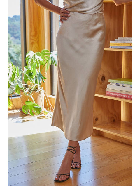 The Elise Slip Skirt