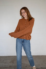 Piper Cardigan | Rust