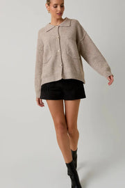 The Esme Knit Shirt-Jacket