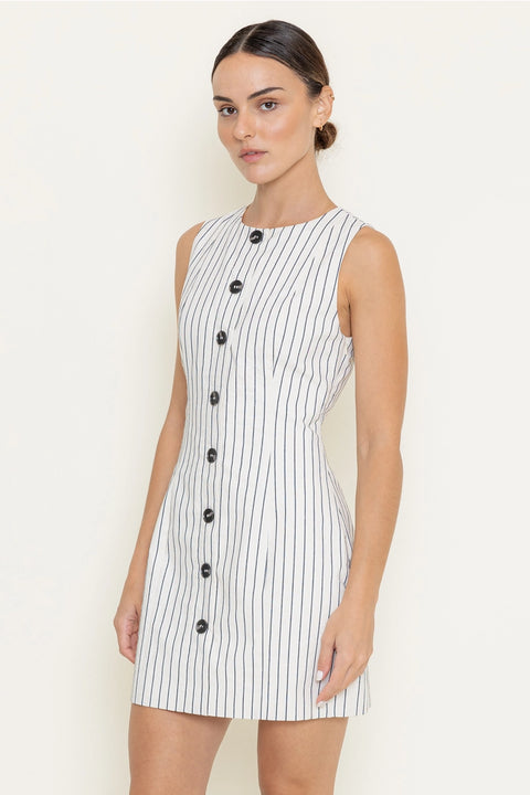 The Brighton Stripe Mini Dress