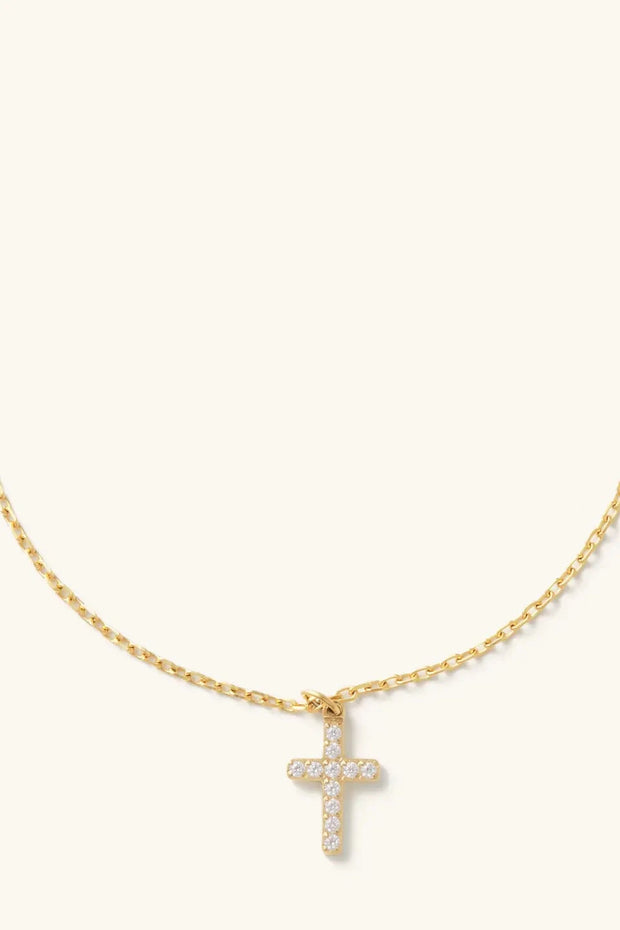 Crystal Cross | Gold