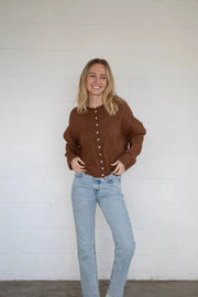 Piper Cardigan | Brown