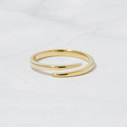 Open Spiral Ring