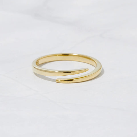 Open Spiral Ring