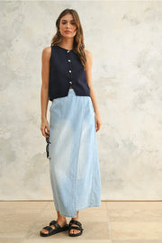 Sloane Knit Vest | Navy