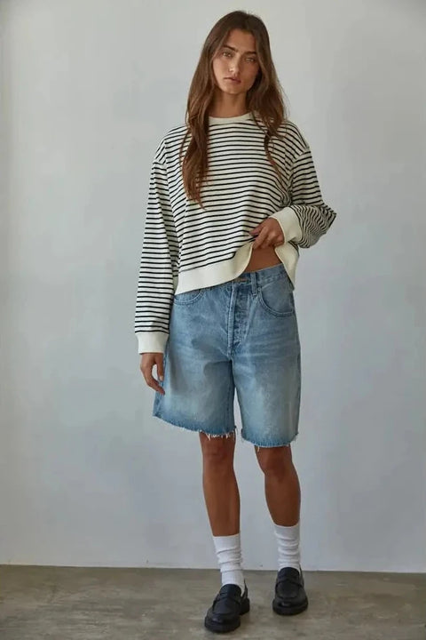 The Tove Stripe Pullover
