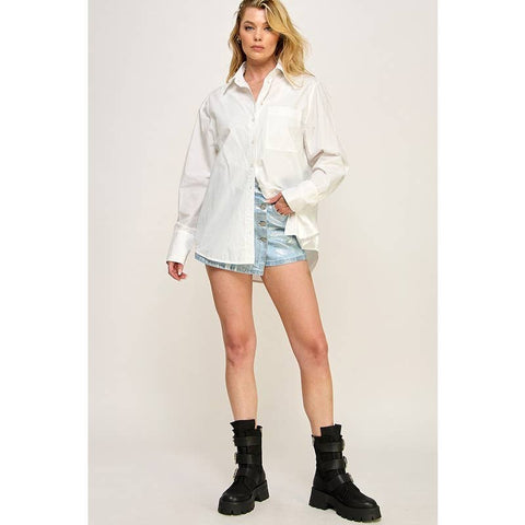 Poplin Button down Shirt