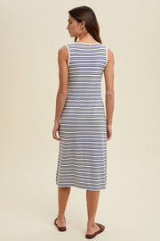 Sadie Stripe Midi Dress