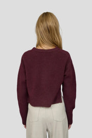 The Margot Cardigan | Red Wood