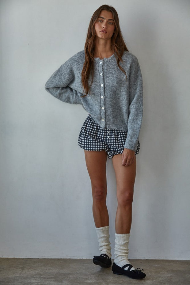 The Liora Cardigan | Grey