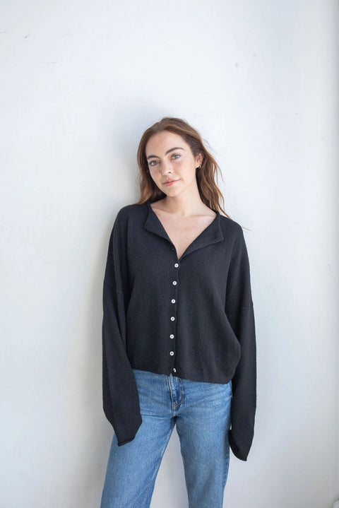 Piper Cardigan | Black