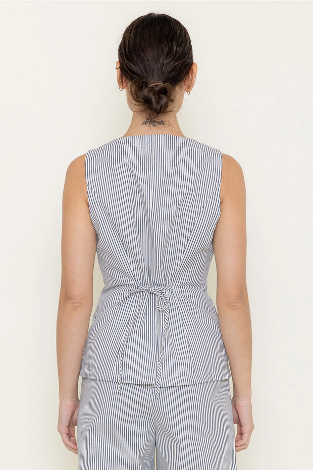 The Rue Vest | Navy