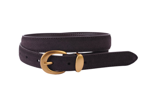 Suede Belt | Black
