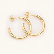 Tessa Tube Hoops - Medium