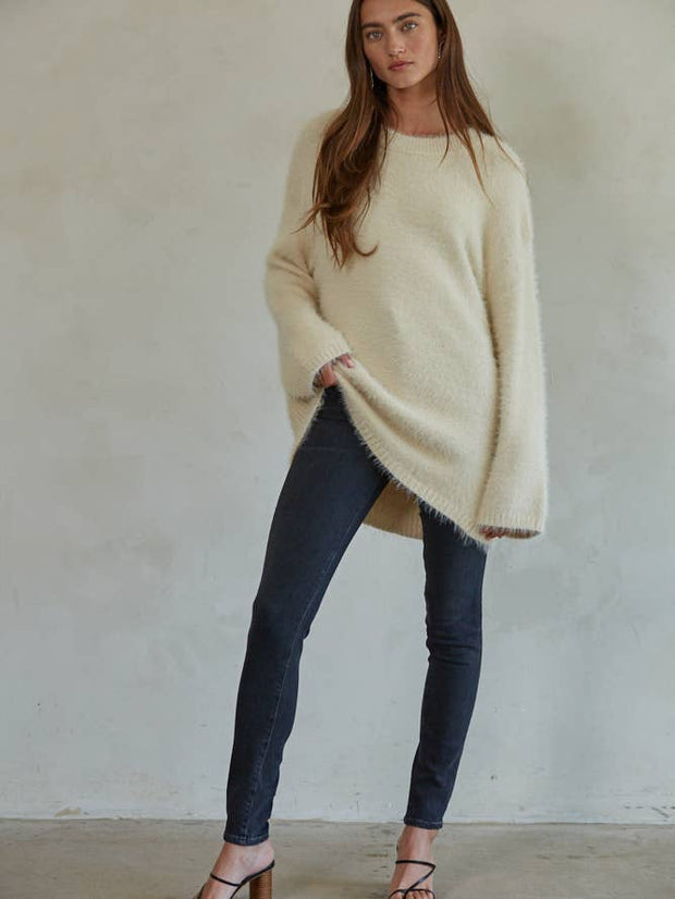 The Mia Sweater | Cream