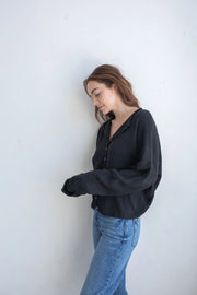 Piper Cardigan | Black