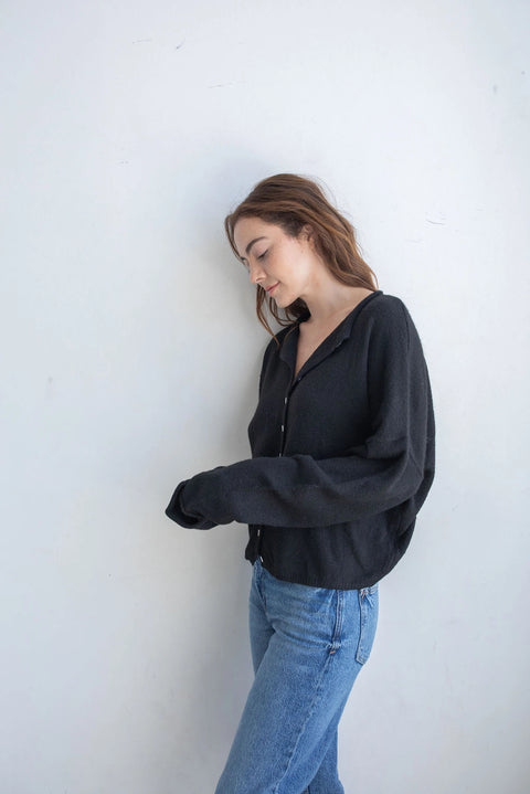 Piper Cardigan | Black