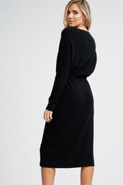 Ricci Sweater Dress (Black)